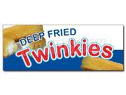 24 DEEP FRIED TWINKIES DECAL sticker homemade fryed stick candy bar twinkie