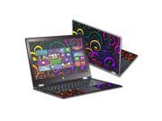 Mightyskins Protective Skin Decal Cover for Lenovo IdeaPad Yoga 2 Pro 13.3 Touchscreen wrap sticker skins Color Swirls