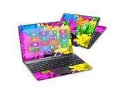 Mightyskins Protective Skin Decal Cover for Asus Transformer Book T100 wrap sticker skins Colorful Flowers