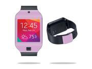 Mightyskins Protective Vinyl Skin Decal Cover for Samsung Galaxy Gear 2 Neo Smart Watch wrap sticker skins Glossy Purple