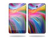 MightySkins Protective Vinyl Skin Decal Cover for Samsung Galaxy Tab 4 7 Tablet T230 Skins Sticker Skins Rainbow Waves