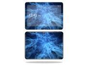 Mightyskins Protective Vinyl Skin Decal Cover for Samsung Galaxy Tab 4 10.1 T530 Tablet skins wrap sticker skins Blue Mystic Flames