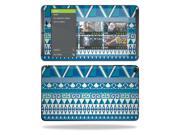 Mightyskins Protective Vinyl Skin Decal Cover for NVIDIA Shield Gaming Tablet skins wrap sticker skins Blue Aztec
