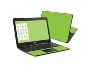 MightySkins Protective Vinyl Skin Decal Cover for ASUS Chromebook 13.3 Cover Sticker Skins Glossy Lime Green