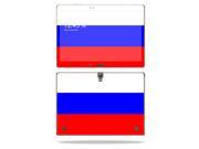Mightyskins Protective Vinyl Skin Decal Cover for Samsung Galaxy Tab S 10.5 T800 wrap sticker skins Russian Flag