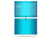 Mightyskins Protective Vinyl Skin Decal Cover for Samsung Galaxy Tab S 10.5 T800 wrap sticker skins Blue Vintage