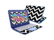 Mightyskins Protective Vinyl Skin Decal Cover for HP Stream 11 Laptop Cover wrap sticker skins Chevron Style