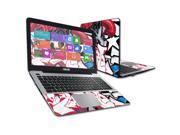 MightySkins Protective Vinyl Skin Decal Cover for ASUS F555LA 16 Cover Sticker Skins Graffiti Mash Up