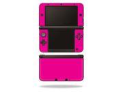 MightySkins Protective Vinyl Skin Decal Cover for Nintendo 3DS XL Original 2012 2014 Models Sticker Wrap Skins Glossy Hot Pink