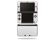 MightySkins Protective Vinyl Skin Decal Cover for Nintendo 3DS XL Original 2012 2014 Models Sticker Wrap Skins White Carbon Fiber