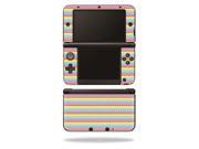MightySkins Protective Vinyl Skin Decal Cover for Nintendo 3DS XL Original 2012 2014 Models Sticker Wrap Skins Candy Chevron