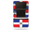 MightySkins Protective Vinyl Skin Decal Cover for Nintendo 3DS XL Original 2012 2014 Models Sticker Wrap Skins Dominican Flag