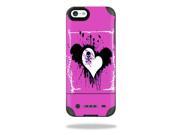 MightySkins Protective Vinyl Skin Decal for Mophie Juice Pack Helium iPhone 5C cover wrap sticker skins Poison Heart