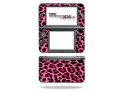 MightySkins Protective Vinyl Skin Decal for New Nintendo 3DS XL 2015 cover wrap sticker skins Pink Leopard