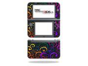 MightySkins Protective Vinyl Skin Decal for New Nintendo 3DS XL 2015 cover wrap sticker skins Color Swirls