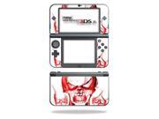 MightySkins Protective Vinyl Skin Decal for New Nintendo 3DS XL 2015 cover wrap sticker skins Melting Skulls