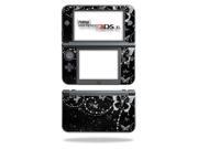 MightySkins Protective Vinyl Skin Decal for New Nintendo 3DS XL 2015 cover wrap sticker skins Black Butterfly