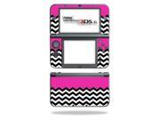 MightySkins Protective Vinyl Skin Decal for New Nintendo 3DS XL 2015 cover wrap sticker skins Hot Pink Chevron