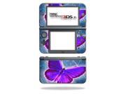 MightySkins Protective Vinyl Skin Decal for New Nintendo 3DS XL 2015 cover wrap sticker skins Violet Butterfly