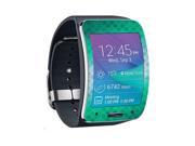MightySkins Protective Vinyl Skin Decal for Samsung Galaxy Gear S Smart Watch cover wrap sticker skins Green Dream
