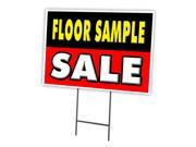 FLOOR SAMPLE SALE 18 x24 Yard Sign Stake outdoor plastic window