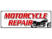 72 MOTORCYCLE REPAIR BANNER SIGN tech service cycle repair all brands sale