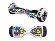 MightySkins Protective Vinyl Skin Decal for Hover Board Self Balancing Scooter mini 2 wheel x1 razor wrap cover sticker Swirly