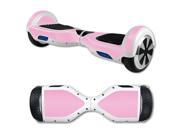 MightySkins Protective Vinyl Skin Decal for Hover Board Self Balancing Scooter mini 2 wheel x1 razor wrap cover sticker Solid Pink