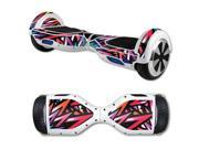 MightySkins Protective Vinyl Skin Decal for Hover Board Self Balancing Scooter mini 2 wheel x1 razor wrap cover sticker Color Bomb