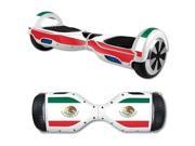 MightySkins Protective Vinyl Skin Decal for Hover Board Self Balancing Scooter mini 2 wheel x1 razor wrap cover sticker Mexican Flag