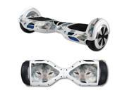 MightySkins Protective Vinyl Skin Decal for Hover Board Self Balancing Scooter mini 2 wheel x1 razor wrap cover sticker Wolf