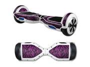MightySkins Protective Vinyl Skin Decal for Hover Board Self Balancing Scooter mini 2 wheel x1 razor wrap cover sticker Purple Style