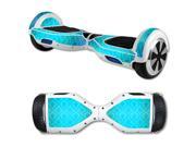 MightySkins Protective Vinyl Skin Decal for Hover Board Self Balancing Scooter mini 2 wheel x1 razor wrap cover sticker Blue Vintage