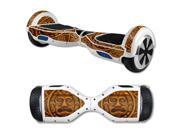 MightySkins Protective Vinyl Skin Decal for Hover Board Self Balancing Scooter mini 2 wheel x1 razor wrap cover sticker Carved Aztec