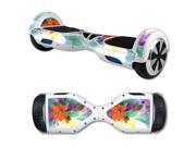 MightySkins Protective Vinyl Skin Decal for Hover Board Self Balancing Scooter mini 2 wheel x1 razor wrap cover sticker Flower Blast