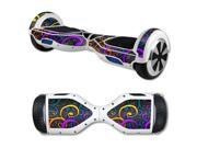 MightySkins Protective Vinyl Skin Decal for Hover Board Self Balancing Scooter mini 2 wheel x1 razor wrap cover sticker Color Swirls