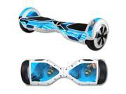 MightySkins Protective Vinyl Skin Decal for Hover Board Self Balancing Scooter mini 2 wheel x1 razor wrap cover sticker Dolphin