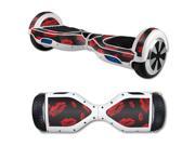 MightySkins Protective Vinyl Skin Decal for Hover Board Self Balancing Scooter mini 2 wheel x1 razor wrap cover sticker Kiss Me