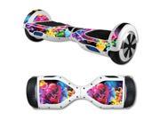 MightySkins Protective Vinyl Skin Decal for Hover Board Self Balancing Scooter mini 2 wheel x1 razor wrap cover sticker Bright Life
