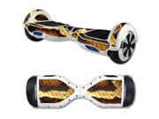 MightySkins Protective Vinyl Skin Decal for Hover Board Self Balancing Scooter mini 2 wheel x1 razor wrap cover sticker Python
