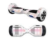 MightySkins Protective Vinyl Skin Decal for Hover Board Self Balancing Scooter mini 2 wheel x1 razor wrap cover sticker Plaid