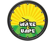 WAKE VAPE Wall Clock vapor ecig shop vaper gift