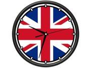 BRITISH FLAG Wall Clock UK union jack nation country gift