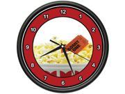 POPCORN MOVIE Wall Clock theater lounge film school decor gift