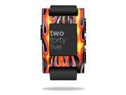 Mightyskins Protective Vinyl Skin Decal Cover for Pebble Smart Watch wrap sticker skins Hot Flames