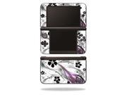 MightySkins Protective Vinyl Skin Decal Cover for Nintendo 3DS XL Original 2012 2014 Models Sticker Wrap Skins Gray World