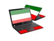 Mightyskins Protective Skin Decal Cover for Acer Aspire One AO756 Laptop with 11.6 screen wrap sticker skins Italian Flag