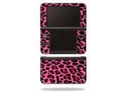 MightySkins Protective Vinyl Skin Decal Cover for Nintendo 3DS XL Original 2012 2014 Models Sticker Wrap Skins Pink Leopard