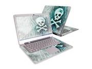 Mightyskins Protective Skin Decal Cover for Acer Aspire S3 Ultrabook with 13.3 screen wrap sticker skins Zebra Skull