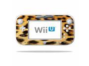 Mightyskins Protective Vinyl Skin Decal Cover for Nintendo Wii U GamePad Controller wrap sticker skins Cheetah